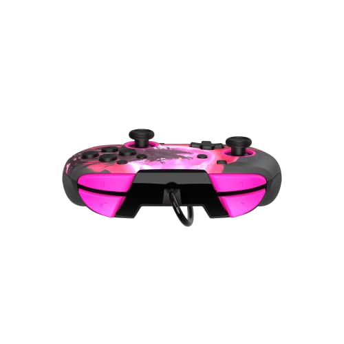 PDP REMATCH Enhanced Wired Nintendo Switch Pro Controller, Switch Lite/OLED Compatible - The Legend of Zelda: Breath of the Wild (Calamity Ganon)