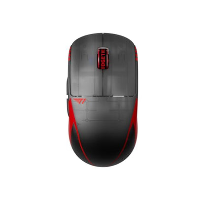 Pulsar Gaming Gears X2 Crazylight Wireless Gaming Mouse, Ultra Lightweight 1.27 oz (36g), Optical Switch, 32000 DPI, 750 IPS, XS-1 Sensor, 8k Compatible (Mini, Black, T1 Edition) - color: T1 Edition (Black), size: Mini, style: X2 CrazyLight