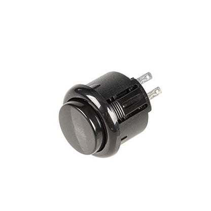 10x Arcade Buttons 24mm Push Button Replace Switch for Sanwa OBSF-24 Arcade Joystick DIY Parts Video Games Mame Jamme Black