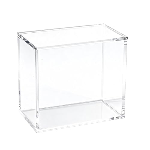 Mcbazel Acrylic Display Case Protector for PKMN Booster Box, 5mm Thick Clear Magnetic Case Holder with UV Protection Compatible with PKMN Booster Boxes (Not for Japanese Booster Boxes)
