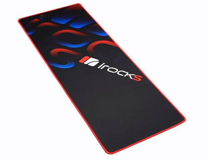 iRocks C23 Extended Gaming Mouse Pad, Table Pad, Desk Mat, Waterproof, Durable Surface, Compatible with All Mice – 31.5” x 11.81”