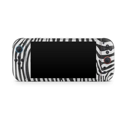 Glossy Glitter Gaming Skin Compatible with Nintendo Switch 2 Console Only - Black Zebra - Premium 3M Vinyl Protective Wrap Decal Cover - Easy to Apply | Crafted in The USA by MightySkins - color: Black Zebra, size: Switch 2 Console Skin Only, style: Gloss