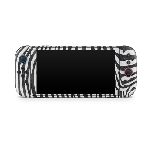 Glossy Glitter Gaming Skin Compatible with Nintendo Switch 2 Console Only - Black Zebra - Premium 3M Vinyl Protective Wrap Decal Cover - Easy to Apply | Crafted in The USA by MightySkins - color: Black Zebra, size: Switch 2 Console Skin Only, style: Gloss