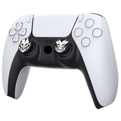 PlayVital Halloween Thumb Grip Caps for Nintendo Switch 2 Pro, Switch Pro Controller, Joystick Caps Cover for ps5, Edge, ps4, Xbox Series X/S, Xbox One, Elite Series 2 Controller - Fire Demons - color: Fire Demons