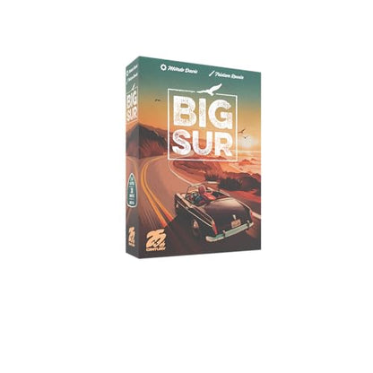 25th Century Games Big Sur Board Game | Scenic California Highway Card Drafting Strategy Game for Ages 10+, 2 to 4 Players