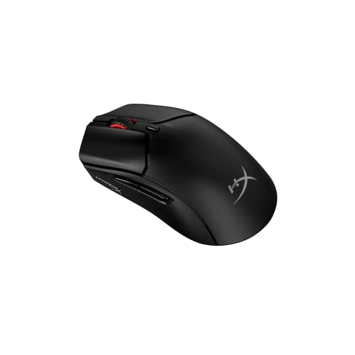 HyperX Pulsefire Haste 2 – Wireless Gaming Mouse- Ultra Lightweight, 61g, 100 Hour Battery Life, Dual Wireless Connectivity, Precision Sensor - Black - color: Black, size: Wireless, style: Pulsefire Haste 2