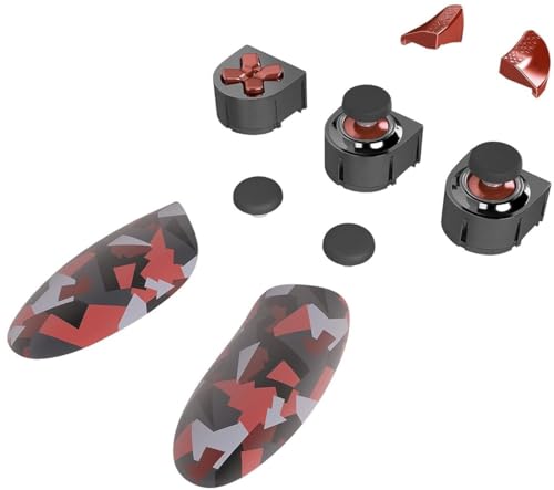 Thrustmaster eSwap X Red Color Pack (Compatible withXBOX Series X/S, PC) - color: Red, style: Eswap Module Packs