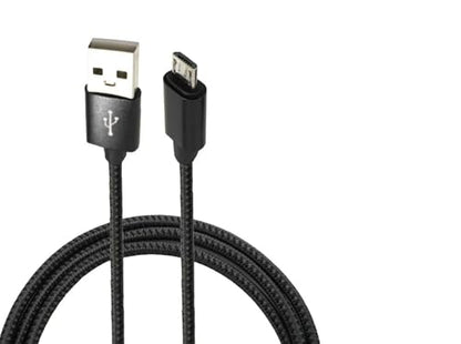 Replacement USB A to Micro B Braided Charging Cable, Compatible with Xbox One Controllers, Samsung Phones, Fire HD 10 Tablets, and Sticks, Slim/Pro，PS4，PC（3.3FT）
