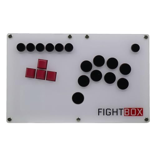 FightBox B7-PC Keyboard Button Leverless Arcade Fight Stick Game Controller Compatible With PC/PS3/Switch