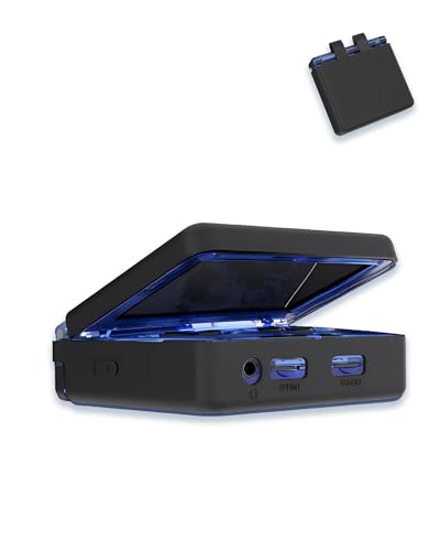 Silicone Case for Anbernic RG35XXSP Retro Handheld Game Console 3.5 inch,Full Body Soft Silicone Handheld Game Console Drop-Proof Protector Case with Shockproof,Non-Slip,Anti-Collision,Black - color: Black