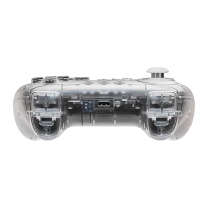 8Bitdo 64 Bluetooth Controller for Analogue 3D, Clear | Switch/Switch 2, Windows and Android Support, Wired USB, D-Input/S-Input Modes, Hall Effect Joystick, Vibration - color: Clear