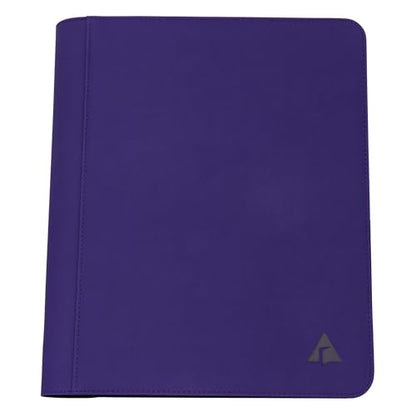 Top loader Binder, Holds 504 Top loaders, 9-Pocket Top Loader Binders with Sleeves for TCG & Sports Cards in 3'' x 4'' Top loaders -Purple - color: Purple