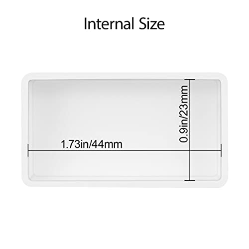 LeMotech Project Box 10 Pieces ABS Plastic Electrical Project Case Small Junction Box for Electronics White 1.97 x 1.10 x 0.59 inch (50 x 28 x 15 mm) - color: 10 pieces, size: 1.97"x 1.10"x 0.59"