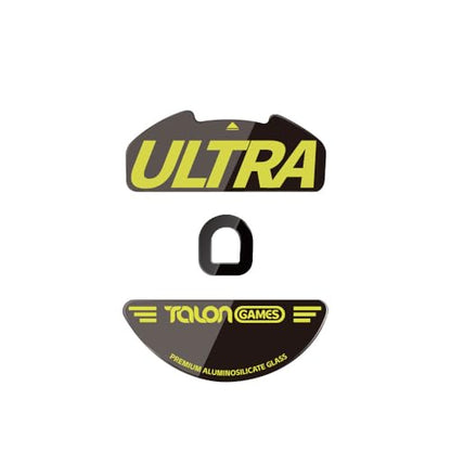 TALONGAMES Curved Edges Ultra Strong Glass Mouse Skates Feet Compatible with Razer DeathAdder V4 Pro Gaming Mouse Feet Replacement, Super Smooth Glide Fast and Durable Sole - color: For DeathAdder V4 Pro