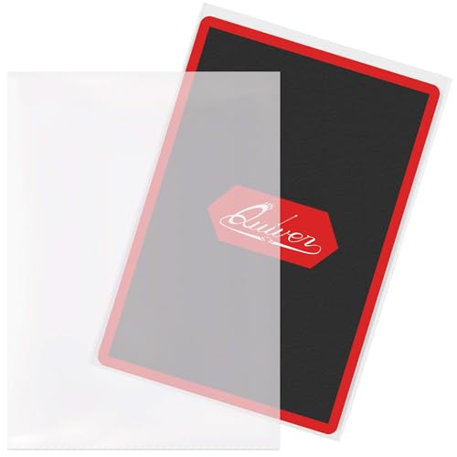 Quiver Time 200 Apollo Standard Clear Card Sleeves fits Magic: the Gathering Cards and Other TCG Cards - Ultra Transparent Trading Card Sleeve, Card Protector Sleeves (66 x 91 mm) | 200 ultra-clear standard sleeves (66 x 91 mm), fit MTG and other TCG trad