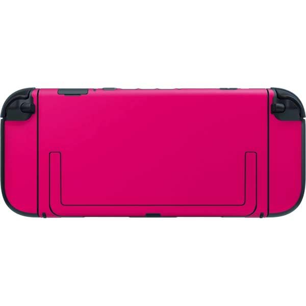 Skinit Decal Gaming Skin Compatible with Nintendo Switch 2 (2025) with Joy-Con - HOT Pink Design - color: Pink - SOLIDX11