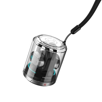 Edifier Hecate by AIR2 Open Ear Stereo Gaming Earbuds with Integrated Noise Cancelling Microphone and RGB Effects - Black