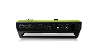 IOGEAR Upstream Pro Video Production Switch (TAA) 1080p @30/4K Portable/Mobile Video Production Switch 3xHDMI Inputs Stream Ready No PC Required Streaming Video Capture, Audio Mixer iPad app Enabled