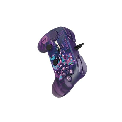 HORI Fighting Commander OCTA (Street Fighter 6 Juri Edition) for Windows PC - Tournament Grade Wired Fightpad Officially Licensed by Capcom