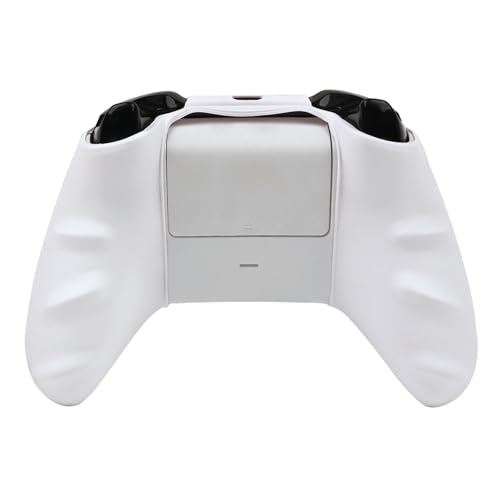 Skull Controller Skin Cover Compatible with Xbox one Controller, RALAN Protector Case, Customised Thumb Grips Caps - color: skull White Red