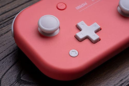 8BitDo Lite 2 Bluetooth Gamepad for Switch, Switch Lite, Android and Raspberry Pi (Pink) - color: Pink