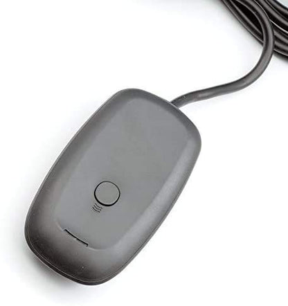 QUMOX Wireless Gaming Receiver Compatible with The Microsoft Xbox 360 for PC Controller Windows
