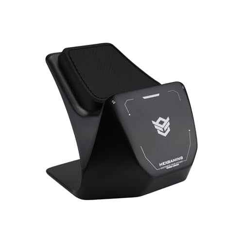 HEXGAMING PlayVital Controller Stand Display Gamepad Holder Only Fit for HEX Phantom Controller - Black - color: Black