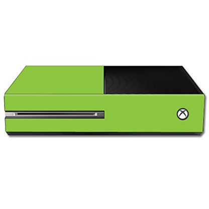 MightySkins Skin Compatible with Microsoft Xbox One - Solid Lime Green | Protective, Durable, and Unique Vinyl Decal wrap Cover | Easy to Apply, Remove, and Change Styles | Made in The USA - color: Lime Green