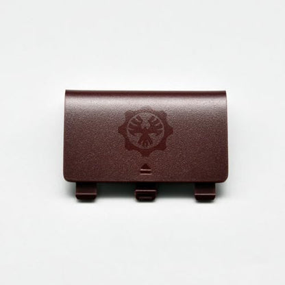TECUEEN Replacement Battery Cover for Gears of War 4 Crimson Omen Controller, for Xbox One S & X Controller Battery Cover Replace DIY