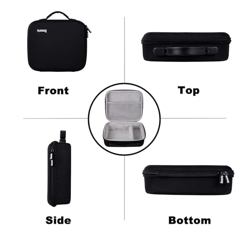 Banworks Hard Shell Travel Case for Kemper Profiler Player KPP, 1000D Water-Resistant Nylon Oxford, Shockproof Protective Bag Storage/Carrying Case JT/HCQSNB-12 (Case Only, 1 Piece) - size: For Kemper Profiler Player