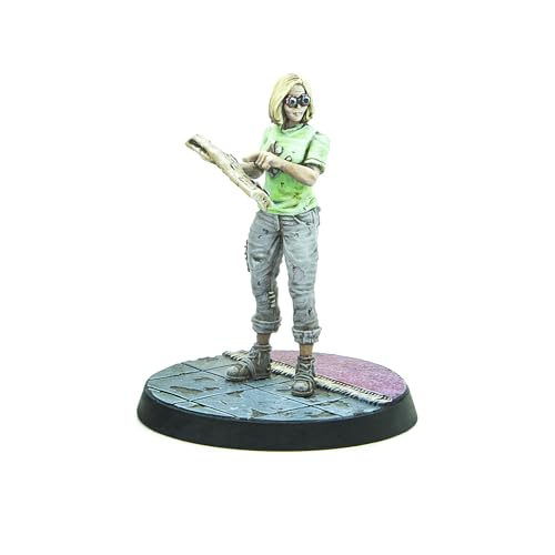 Modiphius: Fallout: Wasteland Warfare - Survivors Park Personalities - 3 Miniatures, 32mm Multi-Part Resin Unpainted Figures, RPG, Scenic Bases - style: Park