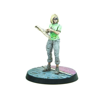 Modiphius: Fallout: Wasteland Warfare - Survivors Park Personalities - 3 Miniatures, 32mm Multi-Part Resin Unpainted Figures, RPG, Scenic Bases - style: Park
