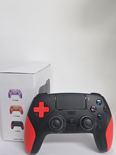GMVOX Wireless Controller for PS-5/PC,Hall Effect Joysticks & Triggers Gaming Controller with Programmable/Remap/Turbo/LED Light Function