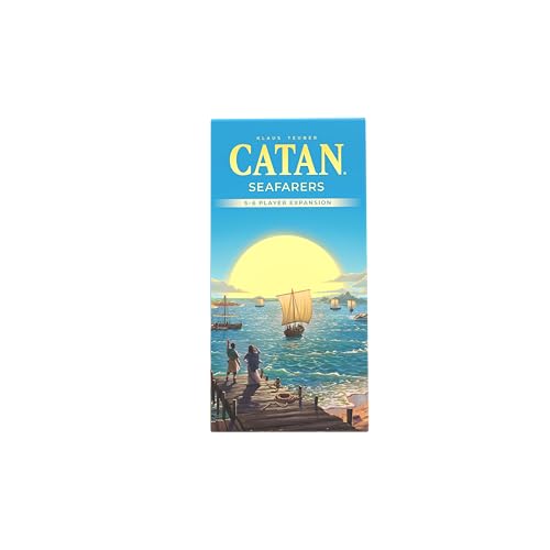 CATAN Seafarers 5-6 Player Board Game Expansion (6th Edition) Add More Players to Your Adventure, Strategy Game for Kids & Adults, Ages 12+, 3-6 Players, 60-90 Minute Playtime