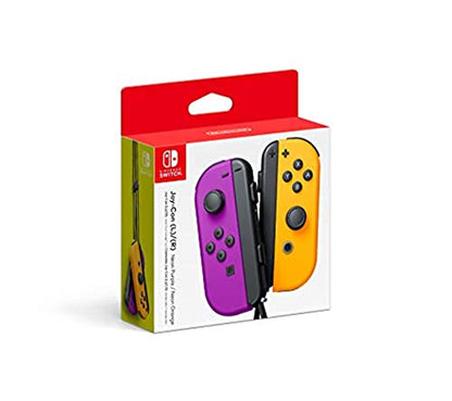 Nintendo Neon Purple/Neon Orange Joy-Con (L-R) - Switch - color: Neon Purple and Neon Orange