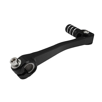 JFG RACING Motorcycle Folding Gear Shifter Shift Lever Pedal CNC Universal for CRF XR RM KX KLX TTR PW SSR Apollo TAO TAO SDG 50cc - 125cc Dirt Pit Bike Black - color: Black