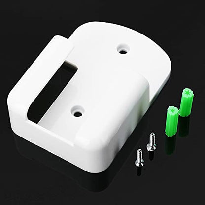 2 Pack Remote Control Holder Rack Wall Mounted Air Condition TV Remote Storage Box Organizer, Wall-Mounted Organizer Self Adhesive Media Storage Box Case for Air Conditioner Controller - White