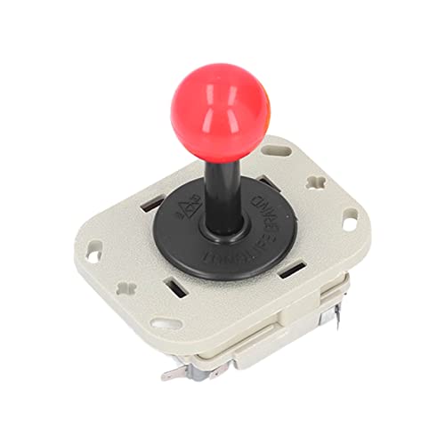 Stick Joystick Kit, Buttons with Mechanical Keyboard Sound, DIY Game Controller for PC and Console Gaming, Includes 8 Large Buttons and 2 Small Buttons