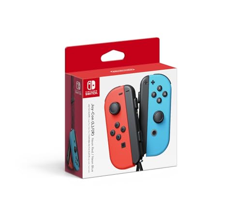 Nintendo Joy-Con (L/R) - Neon Red/Neon Blue - color: Neon Red and Blue