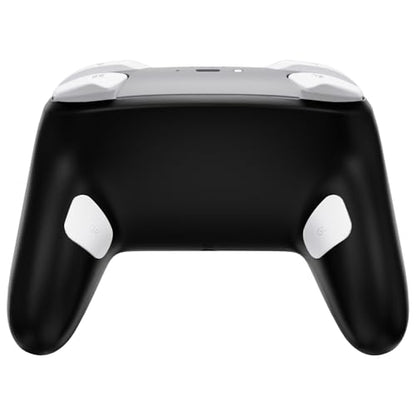 eXtremeRate DIY Replacement Full Set Buttons for Nintendo Switch 2 Pro Controller, Custom ABXY Dpad + - Home Capture Power L R ZR ZL Triggers Sync GL GR Buttons for Switch 2 Pro Controller - White - color: White