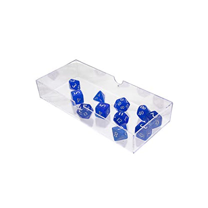 Ultra PRO - Eclipse 11 Dice Set (Pacific Blue) - Great Dice Set for All Kinds of Card Games and Board Games Such As, DND, MTG, and RPG - UP Your Game with Ultra PRO - color: Pacific Blue