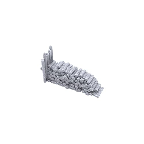 EnderToys Norman Stone Barn by Printable Scenery, 3D Printed Tabletop RPG Scenery and Wargame Terrain 28mm Miniatures