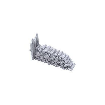 EnderToys Norman Stone Barn by Printable Scenery, 3D Printed Tabletop RPG Scenery and Wargame Terrain 28mm Miniatures
