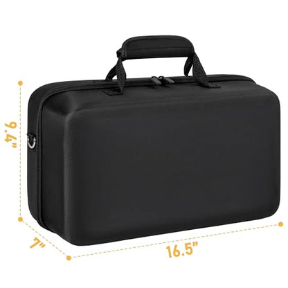 OUUTMEE Hard Shell Carrying Case Compatible with PS5 Pro | Travel Storage Bag for PlayStation 5 Pro, Organizer Protective Case Holds PS5 Pro Disk Digital Edition, Games and Accessories - size: For PS5 Pro