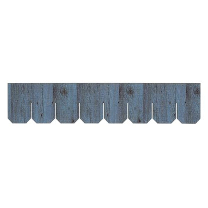Wooden Roof Shingle Strips for 1:12 Scale Dollhouse Roof | Set of 25 Strips, REDUCIO! - color: Aged Wood Blue