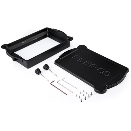 ELEGOO Metal Resin Tank for Saturn 4 Ultra 16K Resin 3D Printer | Reinforced Replacement Resin Vat for Enhanced Durability and Stability - size: Saturn 4 Ultra 16K Resin Tank