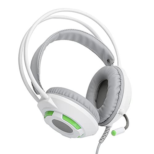 Wired Headset Premium Over Ear Noise Canceling Gaming Headphones for PC and Console, Comfortable PU Ear Cushions, 3.5mm Plug, 2m Cable (1)