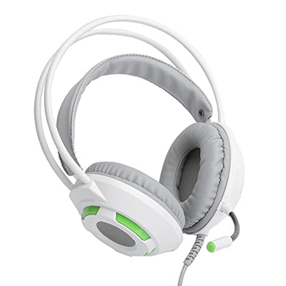 Wired Headset Premium Over Ear Noise Canceling Gaming Headphones for PC and Console, Comfortable PU Ear Cushions, 3.5mm Plug, 2m Cable (1)