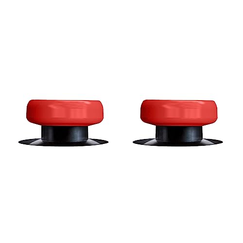 KontrolFreek No-Slip Thumb Grips for Nintendo Switch Pro and Switch 2 Controller | 4-Pack | Red & Black