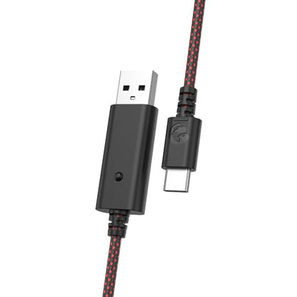 GameSir USB-C Cable for G7 SE, G7, T4 Kaleid (Black & Red) - color: Black & Red